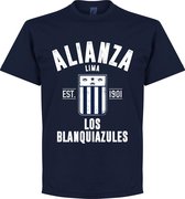 T-Shirt Établi Alianza Lima - Bleu Marine - L