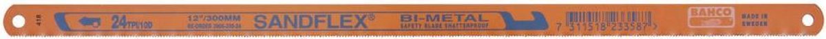 Bahco 3906-300-18-10P Sandflex Handmetaalzaagblad bimetaal - 300mm - 18TPI (10st)