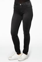 Yoek | Grote maten - dames jeans skinny - zwart