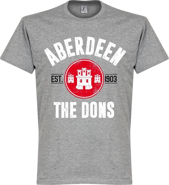 Aberdeen Established T-Shirt - Grijs - L