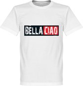 Bella Ciao T-Shirt - Wit - XXXXL