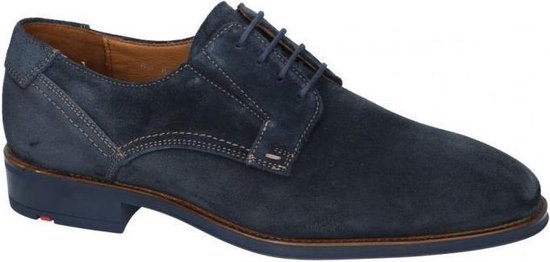 Lloyd - Homme - bleu foncé - chaussures habillées à lacets - taille 40