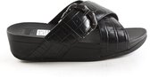 Fitflop™ Vrouwen   80005056 /   - Lulu Croco Slide - Zwart - Maat 38