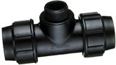 PP T-koppeling, 32 x 32 mm,1 buitendraad
