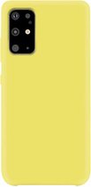 Silicone case Samsung Galaxy S20 Plus - geel