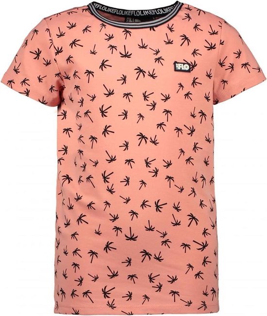 Like Flo Jongens t-shirts & polos Like Flo Flo boys ss tee divers roze 128  | bol.com