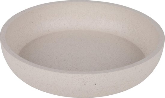Foto: District 70 bamboo design voerbak voor katten beige 12 cm 180ml