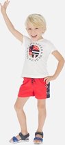 Mayoral Swim shorts w/ Regatta hibiscus