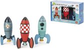 Tender Toys Raket Constructie Junior 18-delig