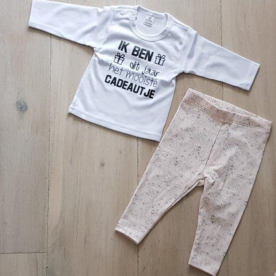 Baby kleding set meisje | maat 74 | roze beertjes en wit shirtje lange mouw... bol.com