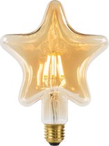 Lucide STAR Filament lamp - Ø 6 cm - LED - E27 - 1x7W 2200K - Amber