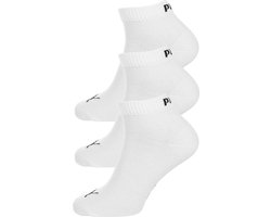 Puma - Unisex Quarter Plain Enkelsokken - 3 Pack - Maat 35-38