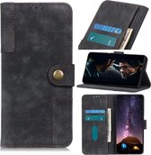 Samsung Galaxy S10 Lite Retro Book Case Zwart