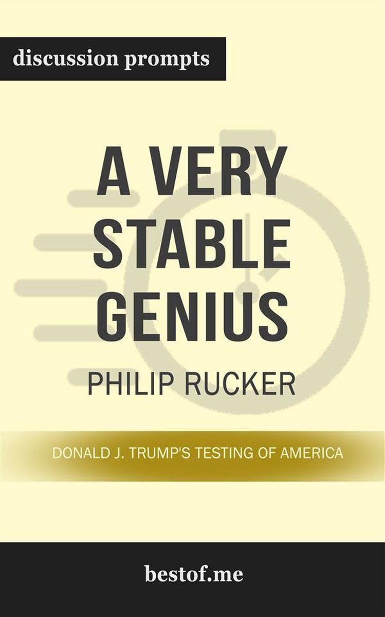 Genius:　Rucker...　by　Philip　Donald　“A　Stable　Testing　of　America