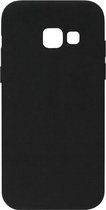 ADEL Siliconen Back Cover Softcase Hoesje Geschikt voor Samsung Galaxy A3 (2016) - Zwart