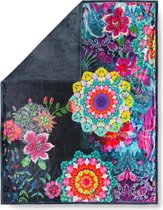 Hip Plaid Tamaki - 130x160 - Mandala's En Bloemen - Multi Kleur