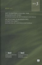 Het Europees Stelsel van Rekeningen(ESR); Le Systeme Europeen des Comptes (SEC) 2014-3