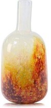 Design vaas Bottle craft - Fidrio LAVA - glas, mondgeblazen - hoogte 34 cm