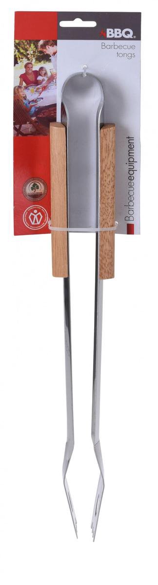 Barbecuetang met Houten Handvat | 41 cm