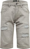 Indicode Jeans jeans kaden holes Lichtgrijs-M (33-34)