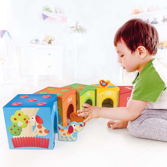 Hape Stapeltoren Vriendschappen 9-delig - Stapeltoren van Hape — afbeelding 5