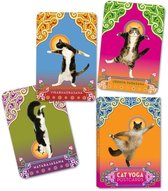 Cartes postales Yoga pour chat