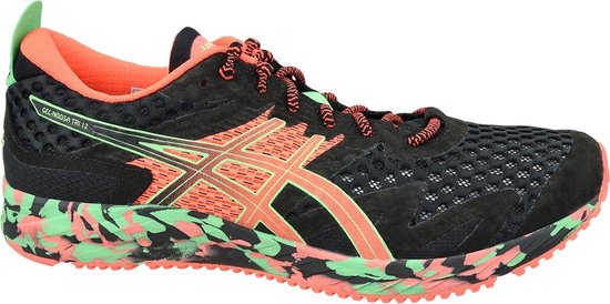 Asics Gel-Noosa Tri 12 1011A673-001, Mannen, Zwart, Hardloopschoenen maat: 44 EU