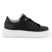 NoGRZ G.Lynn - Leren sneakers dames - Zwart - Maat 37