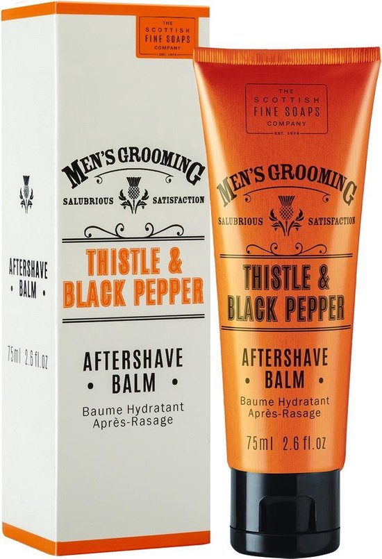 Thistle & Black Pepper Aftershave Balm 75ml Tube