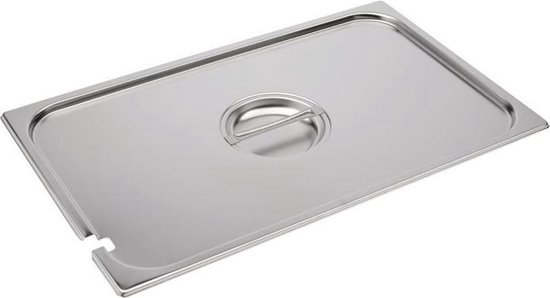 GastroRVS gastronorm deksel GN1/1 met lepeluitsparing | bol.com