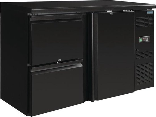Polar - Werkbank Koeling - 1 Deur - 2 Laden GL186 - Horeca & Professioneel