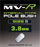 Maver MV-R Internal Pole Bush - Maat 11- 3.8mm - Wit