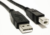 USB 2.0 A - B Printer Kabel 1,5 m, USB A, USB B, USB 2.0, Zwart