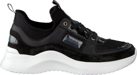Calvin Klein Dames Lage sneakers Ultra - Zwart - Maat 37 | bol.com