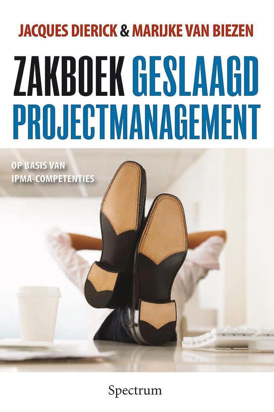Cover van het boek 'Zakboek voor geslaagd projectmanagement' van M. van Biezen en J. Dierick