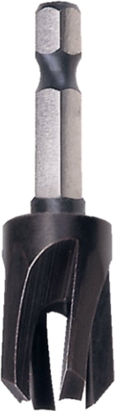 Proppenboor ø5/8" (ca. 16mm) met 1/4" bitaansluiting. (04-727)