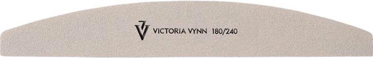 Victoria Vynn™ White crescent nail file 180/240