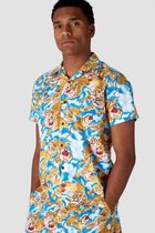 Kings of Indigo - Balder - Shirt Korte Mouwen - Blauw - S