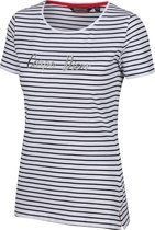 Regatta Olwyn Katoenen T-Shirt Met Glimmende Opdruk Voor Dames Marine