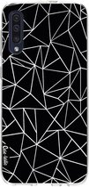 Casetastic Samsung Galaxy A50 (2019) Hoesje - Softcover Hoesje met Design - Abstraction Outline Print