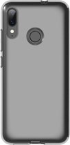Shop4 - Motorola Moto E6 Plus Hoesje - Zachte Back Case Transparant