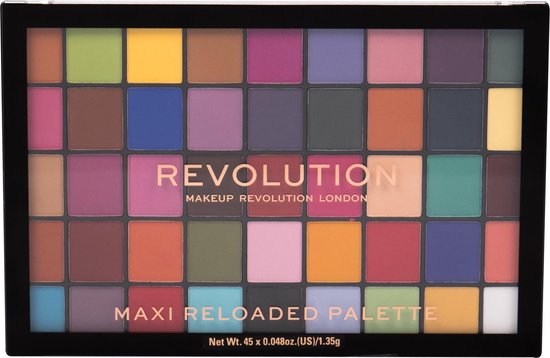 Makeup Revolution Maxi Reloaded Eyeshadow Palette - Monster Mattes