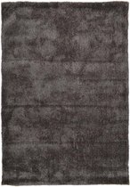 Ikado  Hoogpolig tapijt antraciet luxe 20 mm  160 x 230 cm