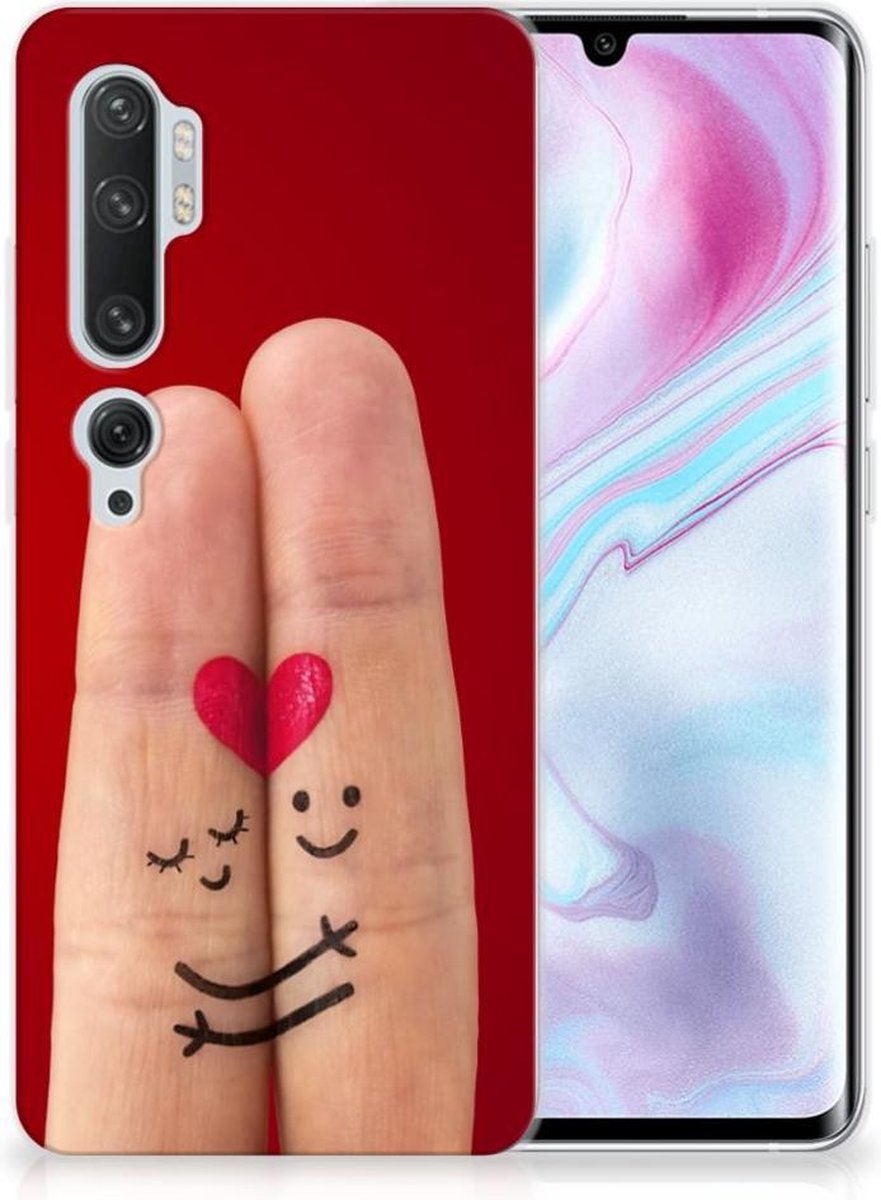 Back Cover voor Xiaomi Mi Note 10 Pro Silicone Back Cover Liefde - Origineel Romantisch Cadeau