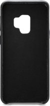 Samsung Galaxy S9 Hoesje - Senza - Pure Serie - Echt Leer Backcover - Deep Black - Hoesje Geschikt Voor Samsung Galaxy S9