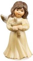 Goebel® - Kerst | Decoratief beeld / figuur "Engel Gods Zegen" | Aardewerk, 8cm