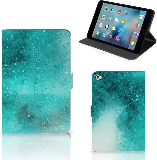 Apple iPad Mini 5 Hoes Painting Blue | bol.com