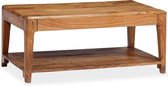 Salontafel 88x50x38 cm massief hout