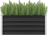 Plantenbak 100x40x45 cm gegalvaniseerd staal antraciet