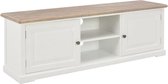 Tv-meubel 120x30x40 cm hout wit